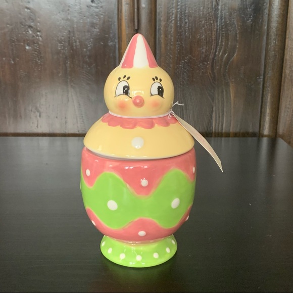 Johanna Parker Carnival Cottage Easter Chick Canister